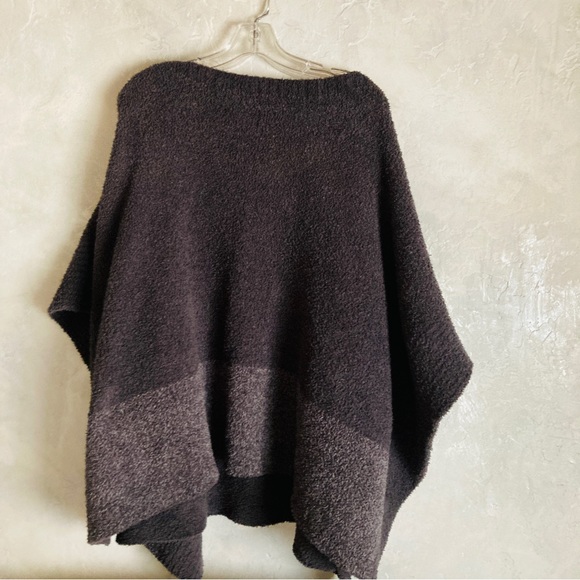 Barefoot Dreams CozyChic Thick Knit Poncho - Picture 5 of 6